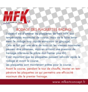 PLAQUETTES AR MOD. BIREL KF