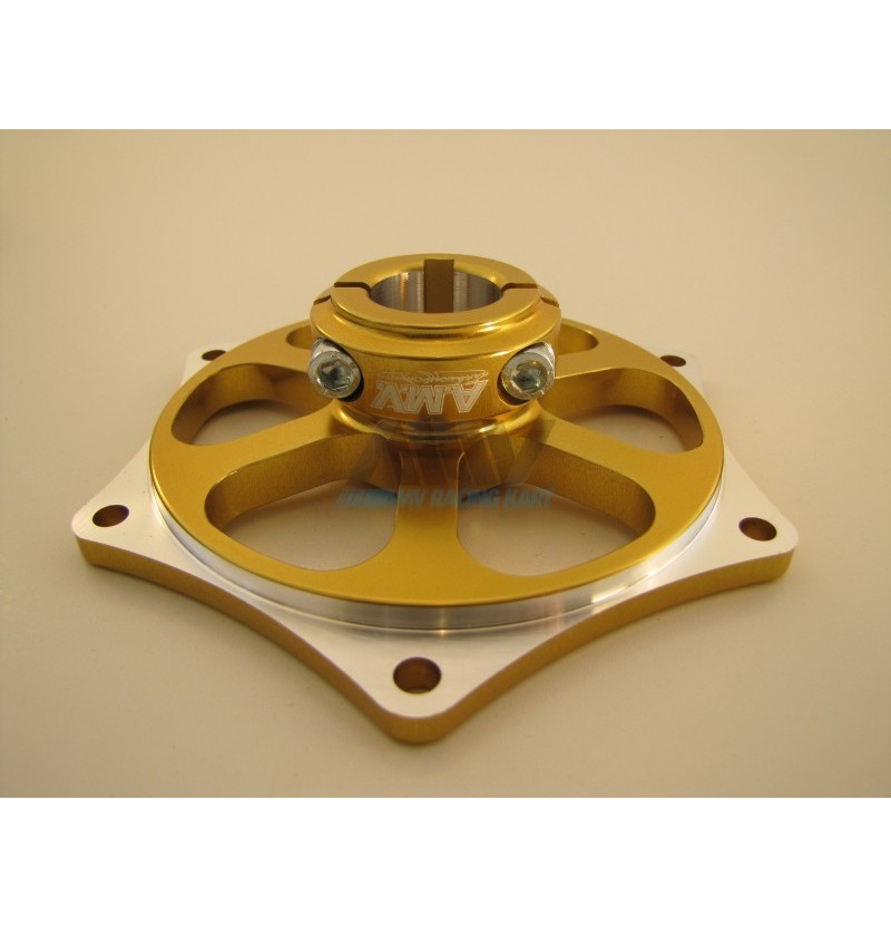 Porte Couronne Aluminium AMV Karting – Pièce Transmission Légère & Robuste