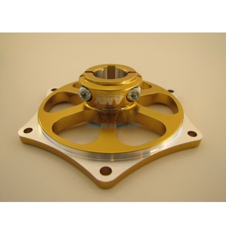 Porte Couronne Aluminium AMV Karting – Pièce Transmission Légère & Robuste