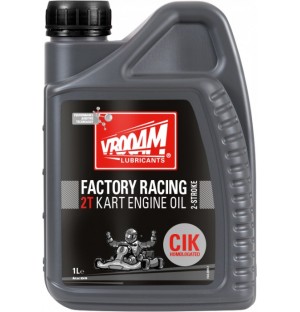 HUILE VROOAM FACTORY RACING OIL KART 2 T