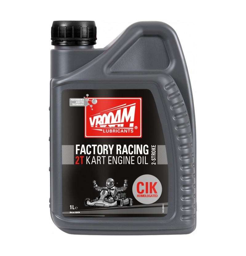 HUILE VROOAM FACTORY RACING OIL KART 2 T