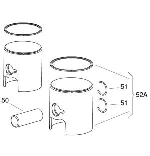 AXE DE PISTON 14x44 2^SEL