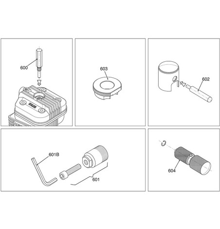 Extracteur Axe de Piston 14mm Karting – Outil Précis et Robuste