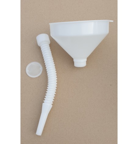 ENTONNOIR AVEC EXTENSION FLEXIBLE