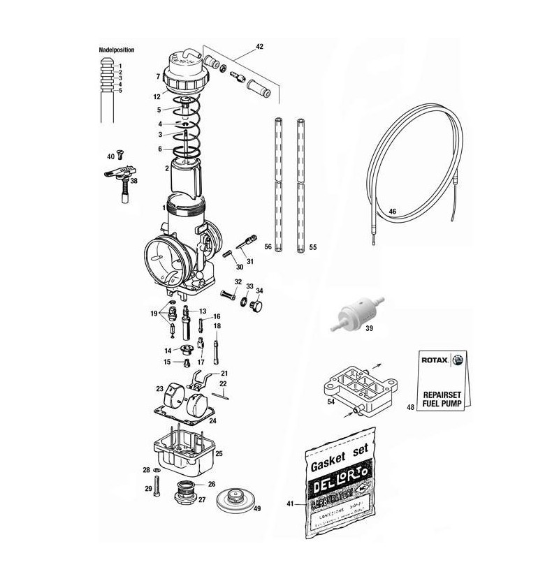 CARBURATEUR-POMPE A ESSENCE