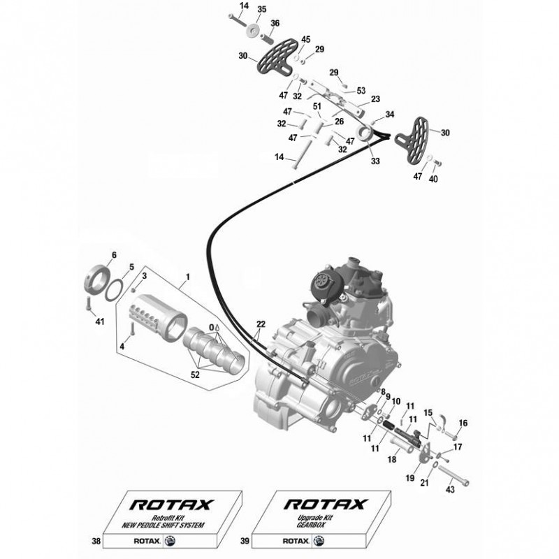 COMMANDE VITESSES/TRANSMISSION