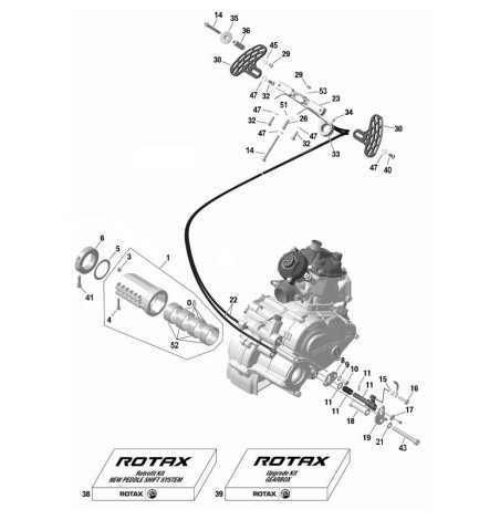 COMMANDE VITESSES/TRANSMISSION