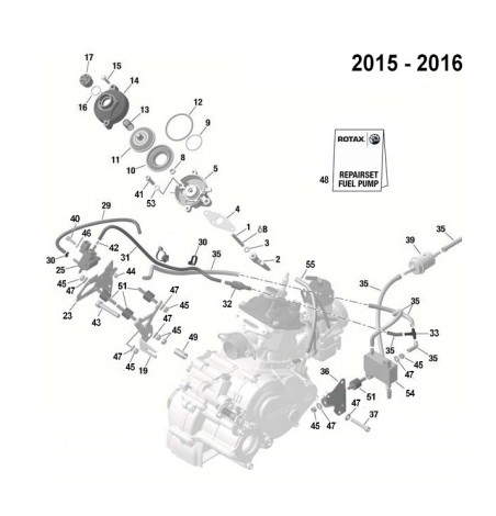 VALVE ELECTRO-POMPE ESSENCE 2015-2016