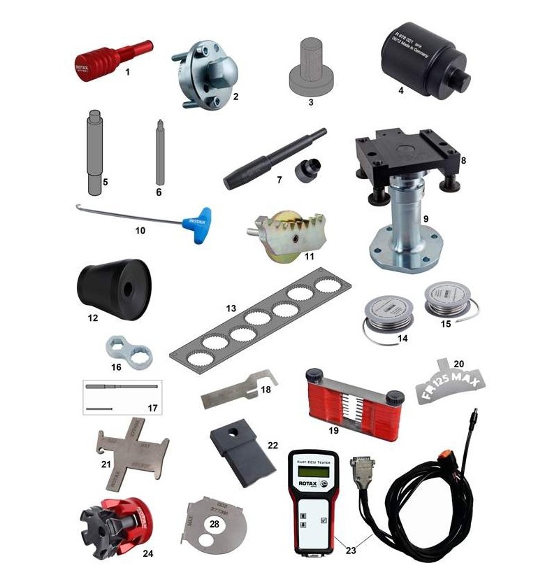 OUTIL MONTAGE CLIPS DE PISTON ROTAX