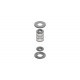 KIT ENTRETOISE L 40MM Ø 10MM POUR AXE ROTULE