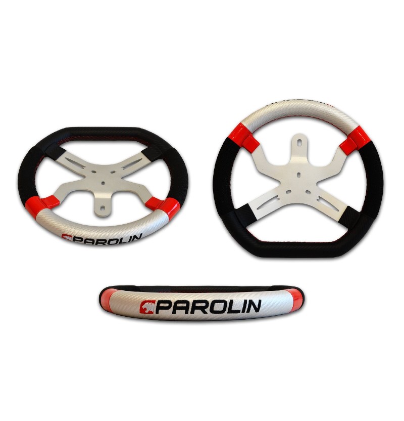 VOLANT PAROLIN MOTORSPORT NOIR / NOIR 2020 (340 MM)