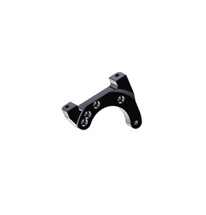 SUPPORT D'ETRIER DE FREIN AP06 MINI NOIR ANODISE
