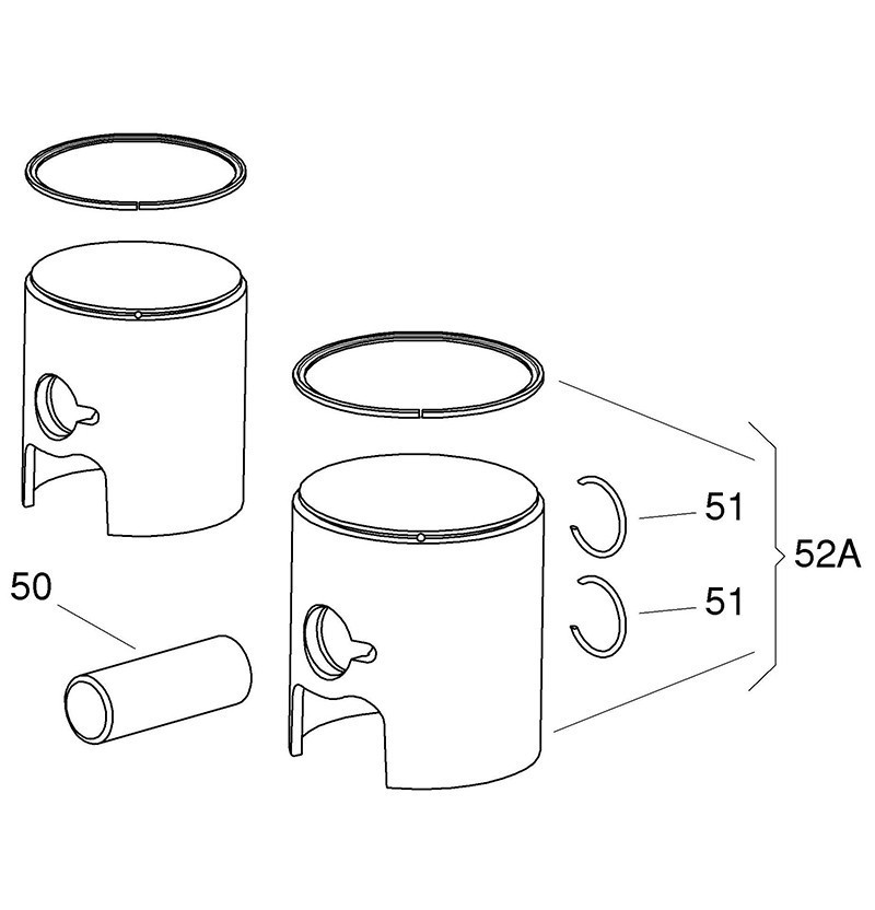 PISTON COMPL.PR54.07R