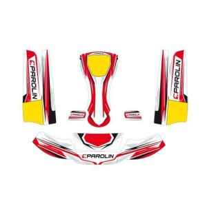 KIT D'AUTOCOLLANTS PAROLIN MOTORSPORT MINI DYNAMICA CARROSSERIE 2021