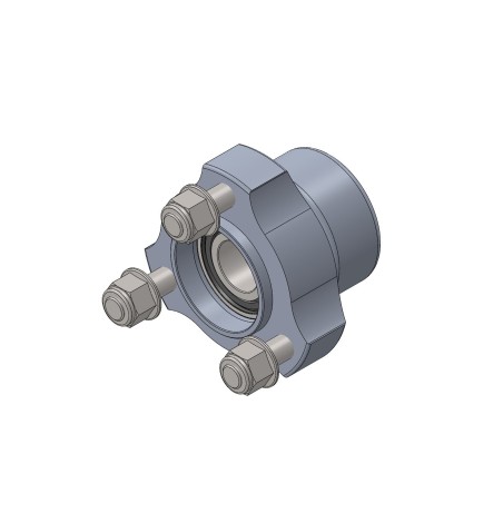 Moyeu Avant Mini Parolin 17x50 mm – Fusées 17 mm, Intérieur 58 mm
