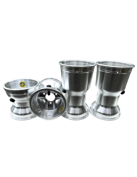 Set 4 Jantes Alu AMV Karting – Léger, Performant et Durable