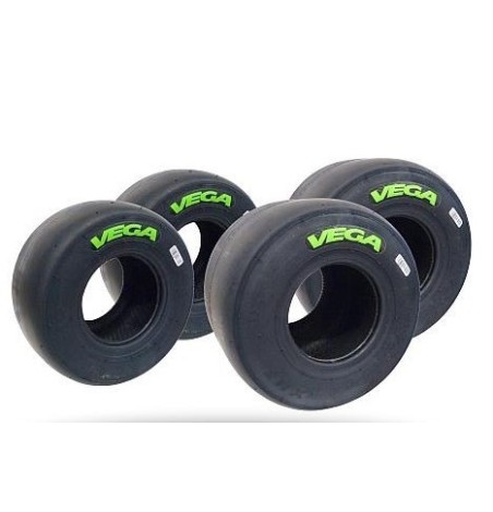 Train de pneus Vega XH4 FIA – Performance et adhérence karting
