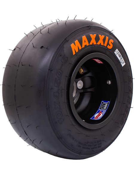 Train de pneus complet Maxxis Option FIA – Performance et adhérence karting