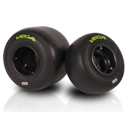 Pneu arrière Vega XH4 Option FIA – Performance et adhérence pour karting | MF Kart Concept