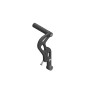 Pédale d’accélérateur aluminium noir Parolin – Pièce karting haute qualité