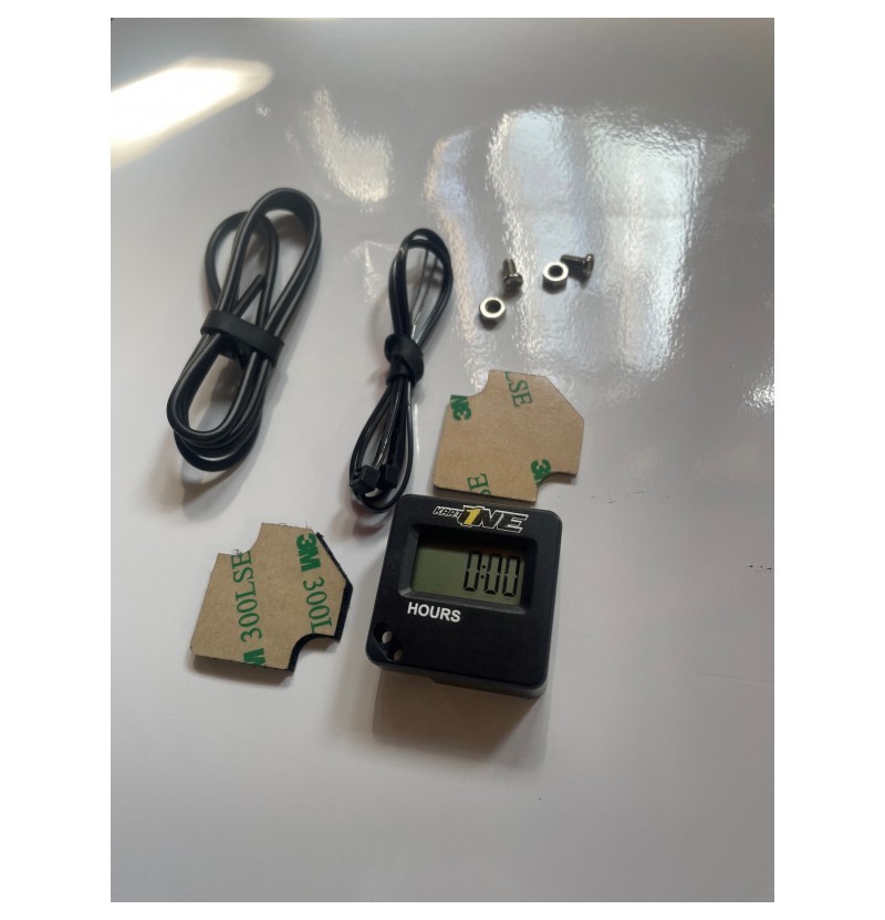 Compteur heure moteur Kart1 One – minuterie moteur et piston, léger & étanche