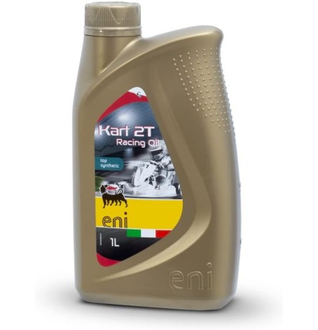 Huile moteur ENI Kart 2T – Lubrifiant haute performance pour kart 2 temps