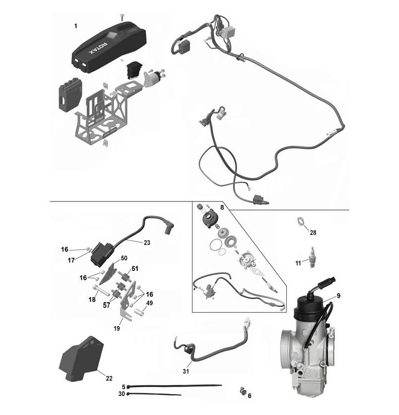 Kit EVO Performance 2017 – E‑Box & Accessoires DD2 EVO | MF Kart Concept