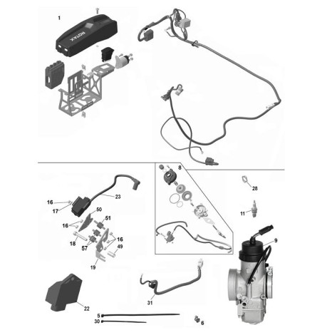 Kit EVO Performance 2017 – E‑Box & Accessoires DD2 EVO | MF Kart Concept