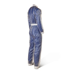 Combinaison de pluie transparente Hudson R-1 pour karting – Protection pilote