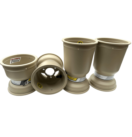 Set Jantes AMV Puma 132/212 mm en Aluminium-Magnésium – Noir ou Or