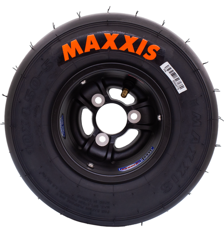 Pneu Maxxis Option 10x4.50-5 FIA – Pneu avant karting compétition | MF Kart Concept