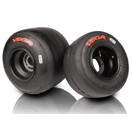 Train pneus complet Vega SL4 – Performance karting haut niveau