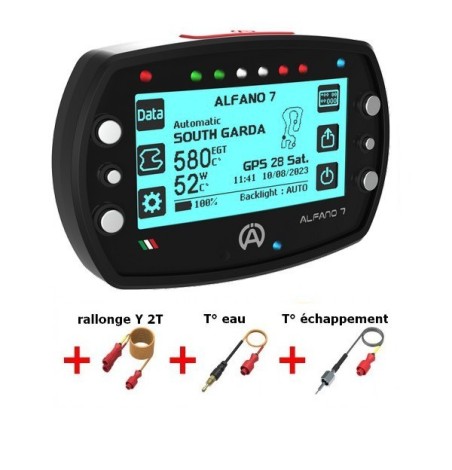Alfano 7 2T Pack 4 – Chronomètre karting complet et précis