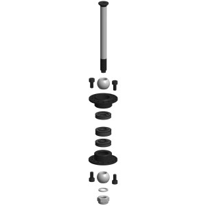 AXE DE FUSEE M8 TRAITE - PAROLIN L 90MM 2