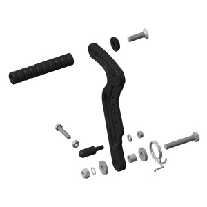 Pédale d’accélérateur aluminium bestkart – Pièce karting haute qualité