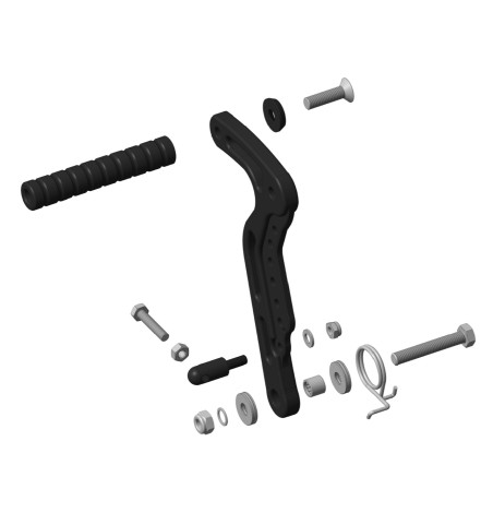 Pédale d’accélérateur aluminium bestkart – Pièce karting haute qualité