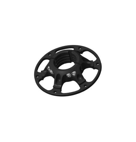 Porte-couronne aluminium noir bestkart 50mm – Train arrière karting