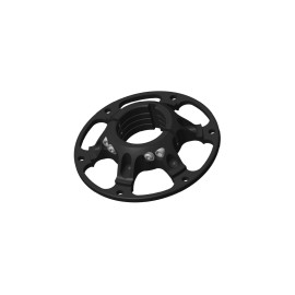 Porte-couronne aluminium noir bestkart 50mm – Train arrière karting