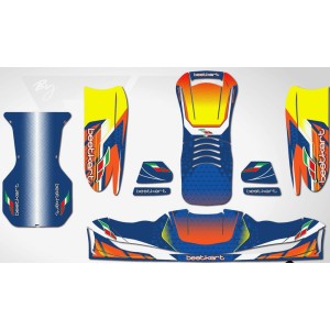 Kit autocollants Bestkart – Pièces karting