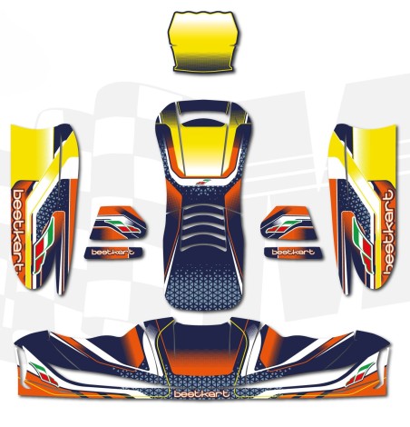 Kit autocollants Bestkart – Pièces karting