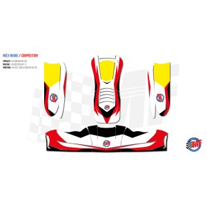 Kit autocollants Bestkart – Pièces karting 2