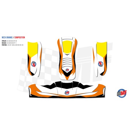 Kit autocollants Bestkart – Pièces karting